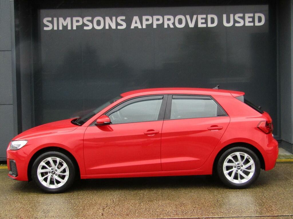 Audi A1 25 Tfsi Sport CV21OOX Red #5