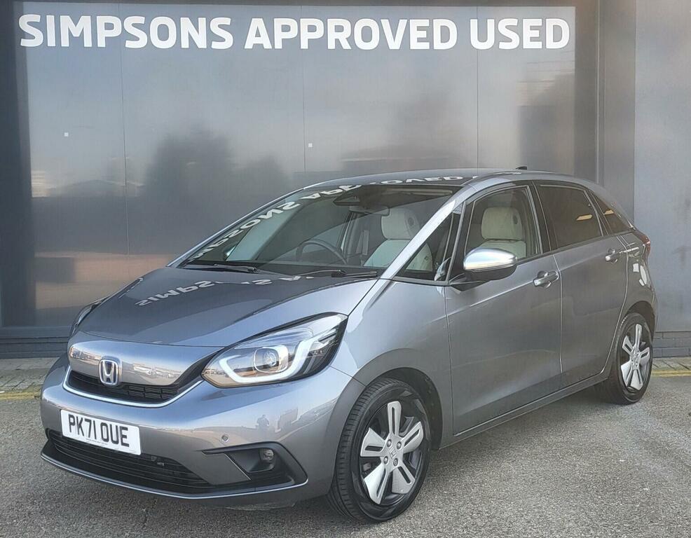 Honda Jazz 1.5 I-mmd Hybrid Ex Ecvt PK71OUE Grey #3