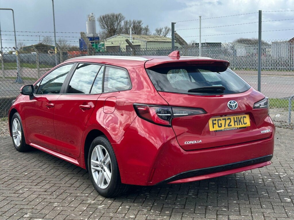 Toyota Corolla 1.8 Vvt-i Hybrid Icon Cvt Estate FG72HKC Red #6