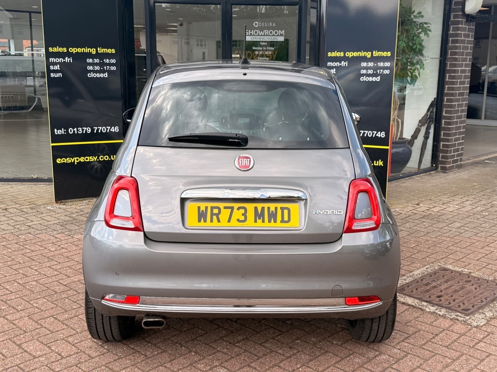 Fiat 500 1.0 Mild Hybrid WR73MWD Grey #4
