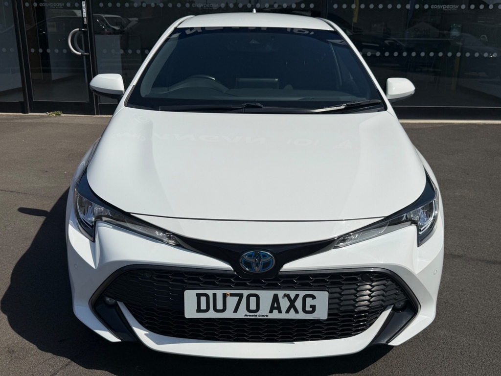Toyota Corolla 1.8 Vvt-i Hybrid Design Cvt DU70AXG White #6