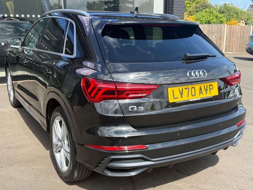 Audi Q3 35 Tfsi S Line S Tronic Estate LV70AVP Black #4