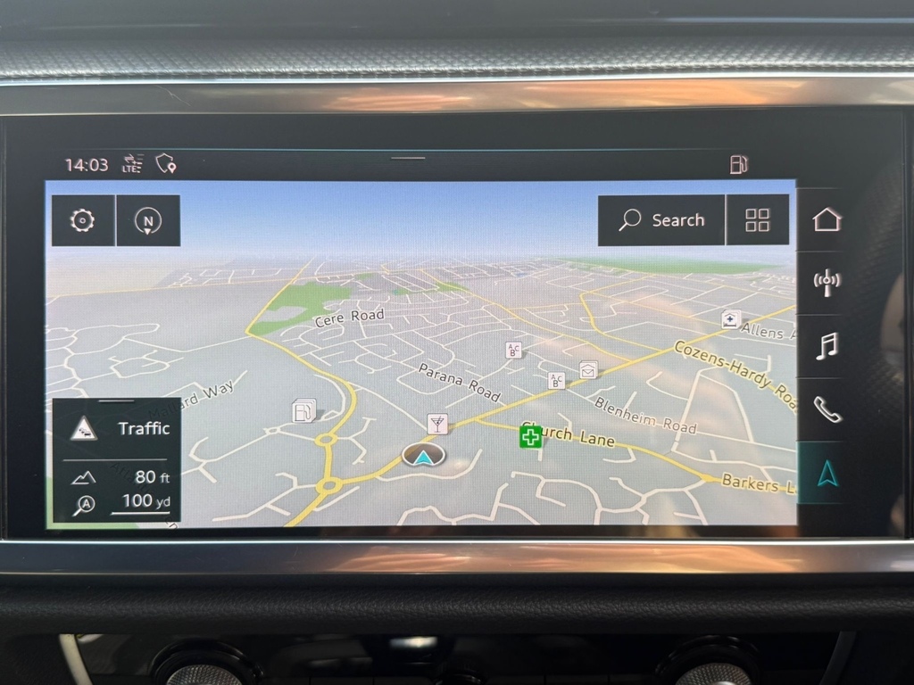 Audi Q3 35 Tfsi S Line S Tronic Estate LV70AVP Black #3