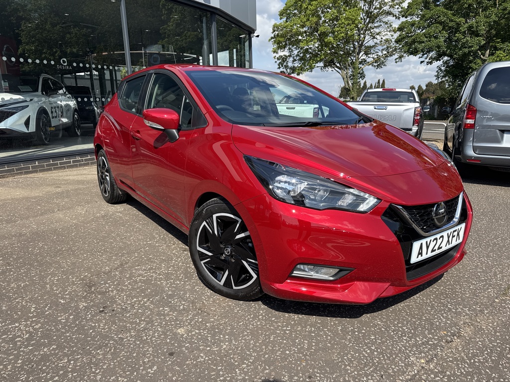 Nissan Micra 1.0 Ig-t 92 Acenta Cvt Red
