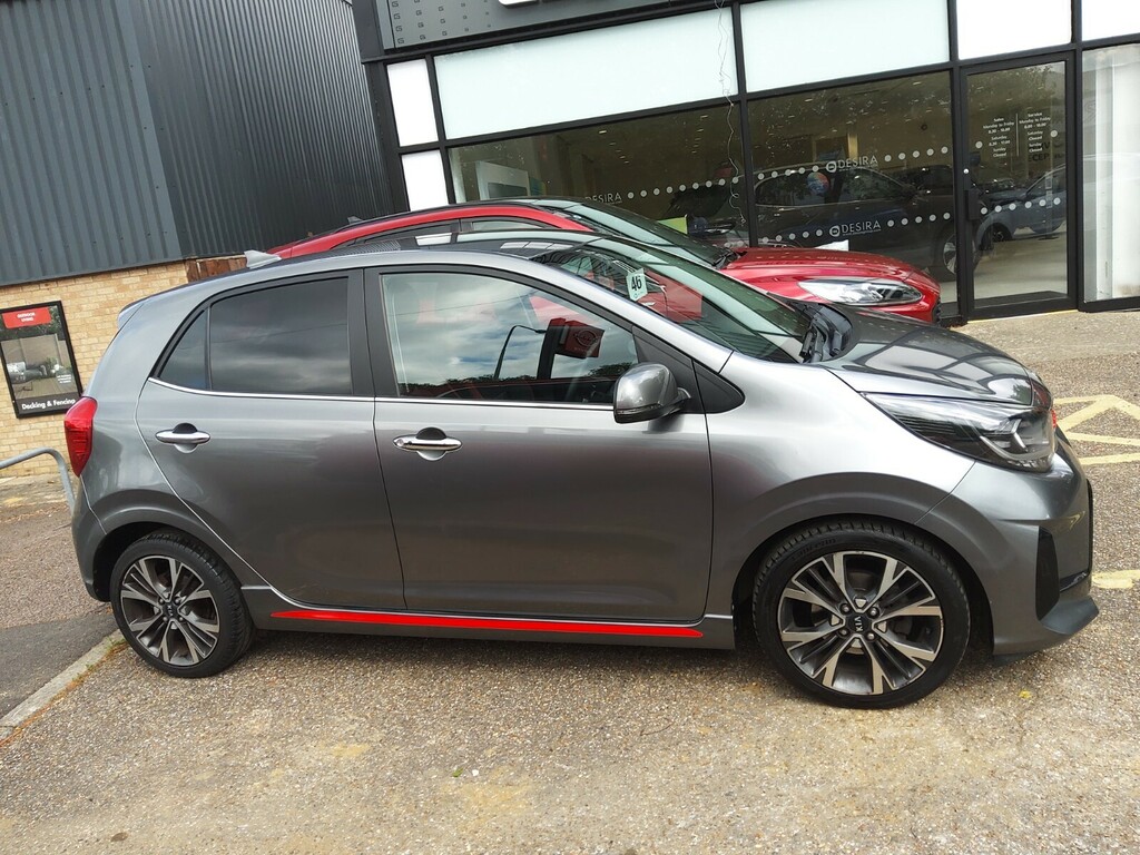 Kia Picanto 1.0T Gdi Gt-line S 4 Seats BK71XTM Grey #4