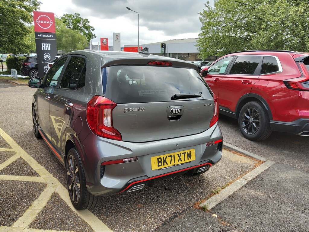Kia Picanto 1.0T Gdi Gt-line S 4 Seats BK71XTM Grey #6