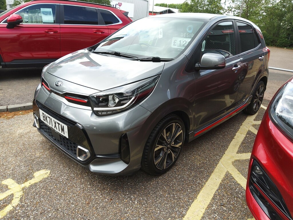 Kia Picanto 1.0T Gdi Gt-line S 4 Seats BK71XTM Grey #5