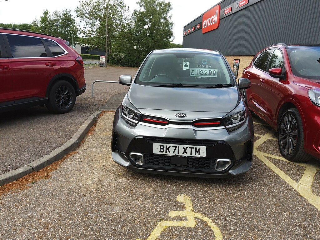 Kia Picanto 1.0T Gdi Gt-line S 4 Seats BK71XTM Grey #2