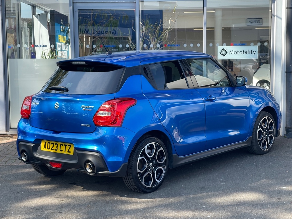 Suzuki Swift 1.4 Boosterjet 48V Hybrid Sport Blue #3