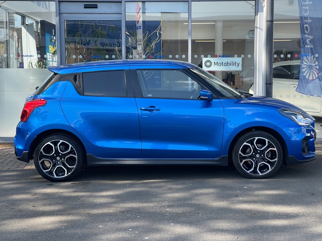 Suzuki Swift 1.4 Boosterjet 48V Hybrid Sport Blue #2