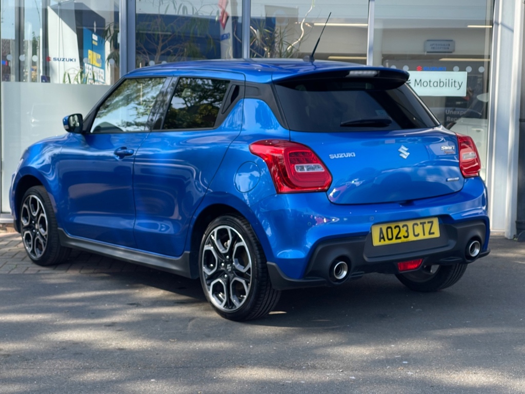 Suzuki Swift 1.4 Boosterjet 48V Hybrid Sport Blue #4