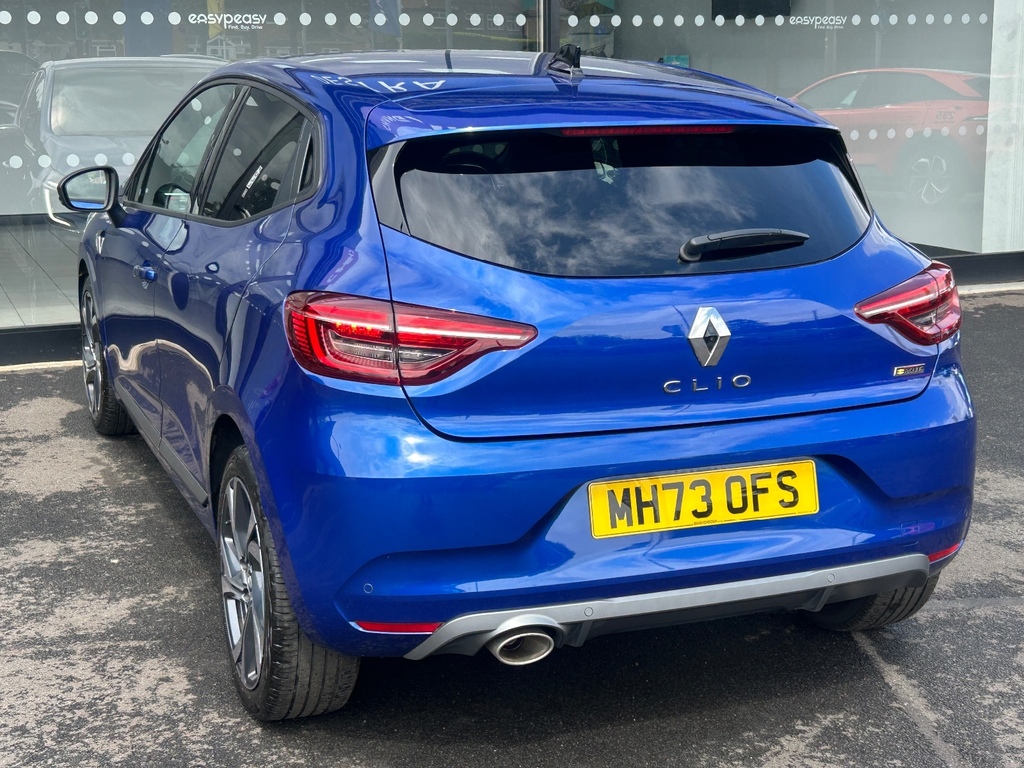 Renault Clio 1.0 Tce 90 Rs Line MH73OFS Blue #6