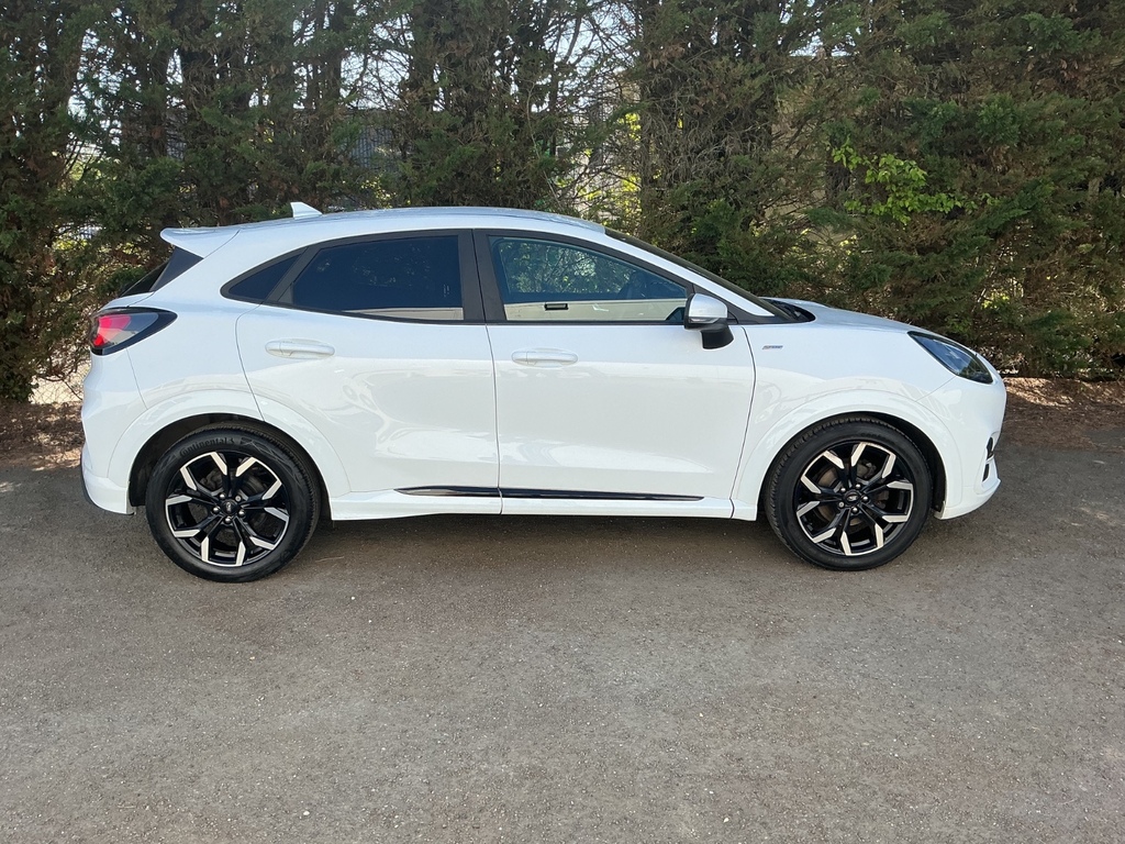 Ford Puma 1.0 Ecoboost Hybrid Mhev 155 St-line X EO70SBY White #4