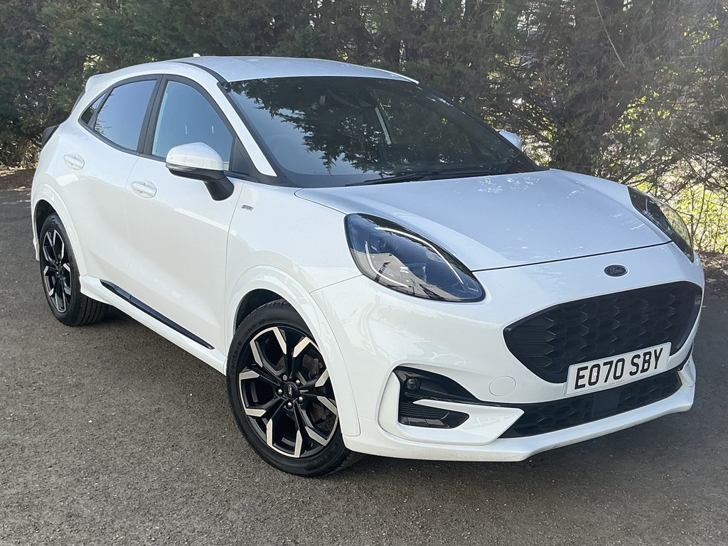Ford Puma 1.0 Ecoboost Hybrid Mhev 155 St-line X White