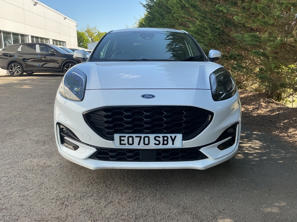 Ford Puma 1.0 Ecoboost Hybrid Mhev 155 St-line X EO70SBY White #3