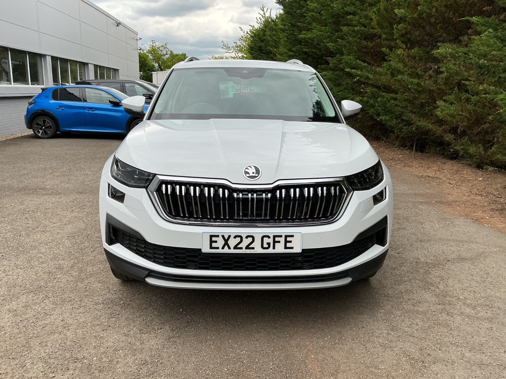 Skoda Kodiaq 1.5 Tsi Se L Dsg 7 Seat Estate EX22GFE White #4