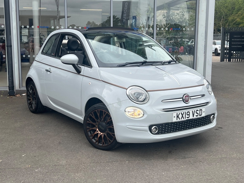 Fiat 500 1.2 Collezione Convertible Grey
