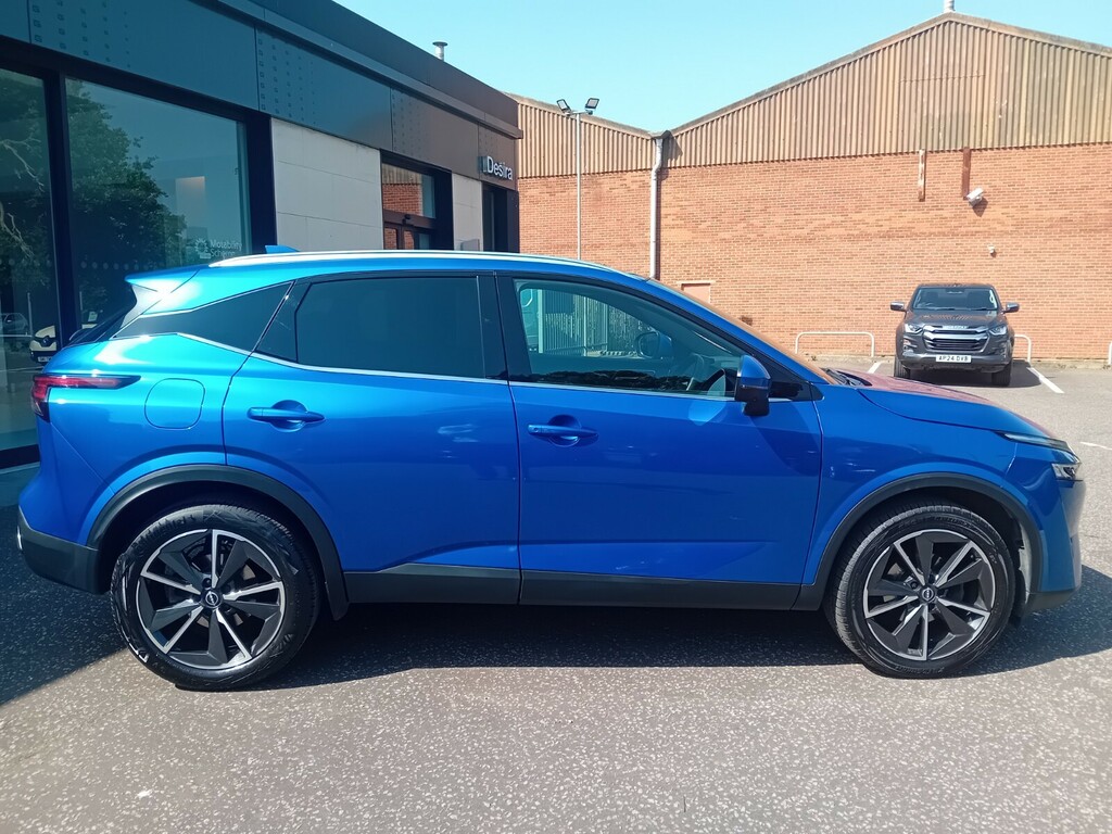 Nissan Qashqai 1.3 Dig-t Mh Tekna DT73EHF Blue #4