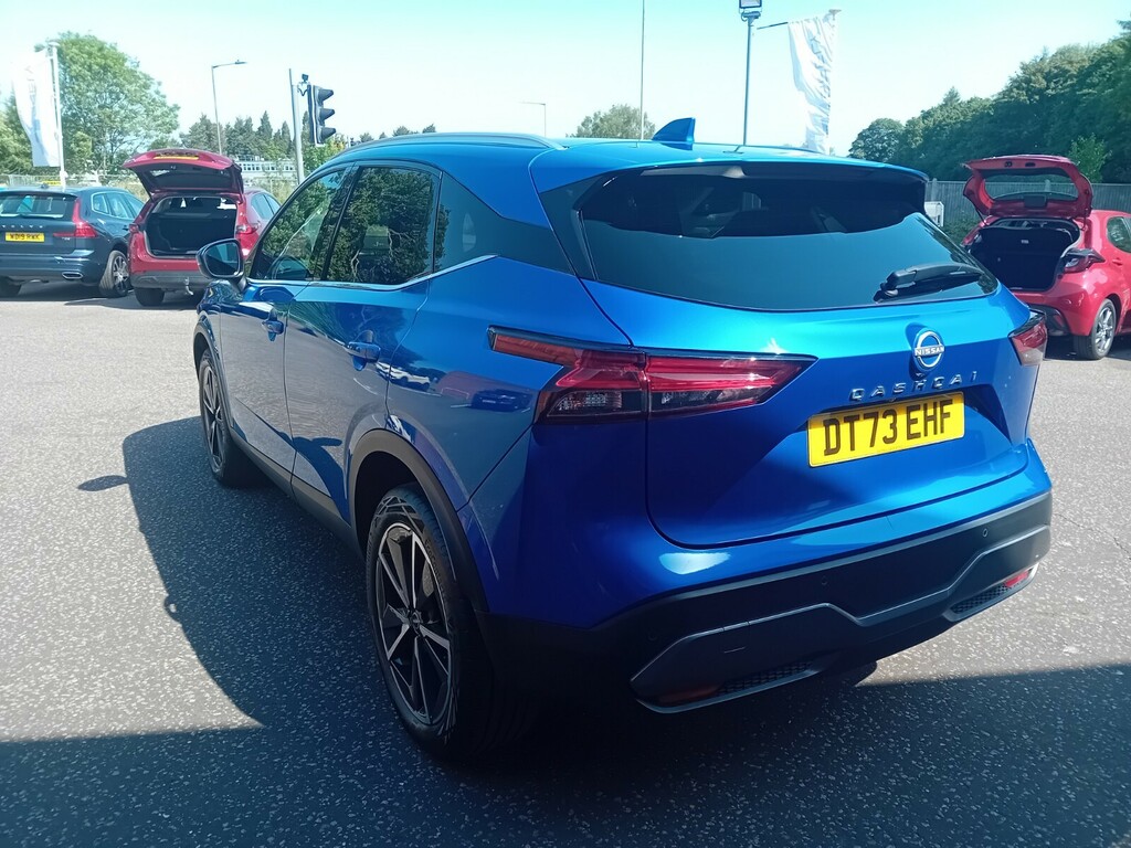 Nissan Qashqai 1.3 Dig-t Mh Tekna DT73EHF Blue #2