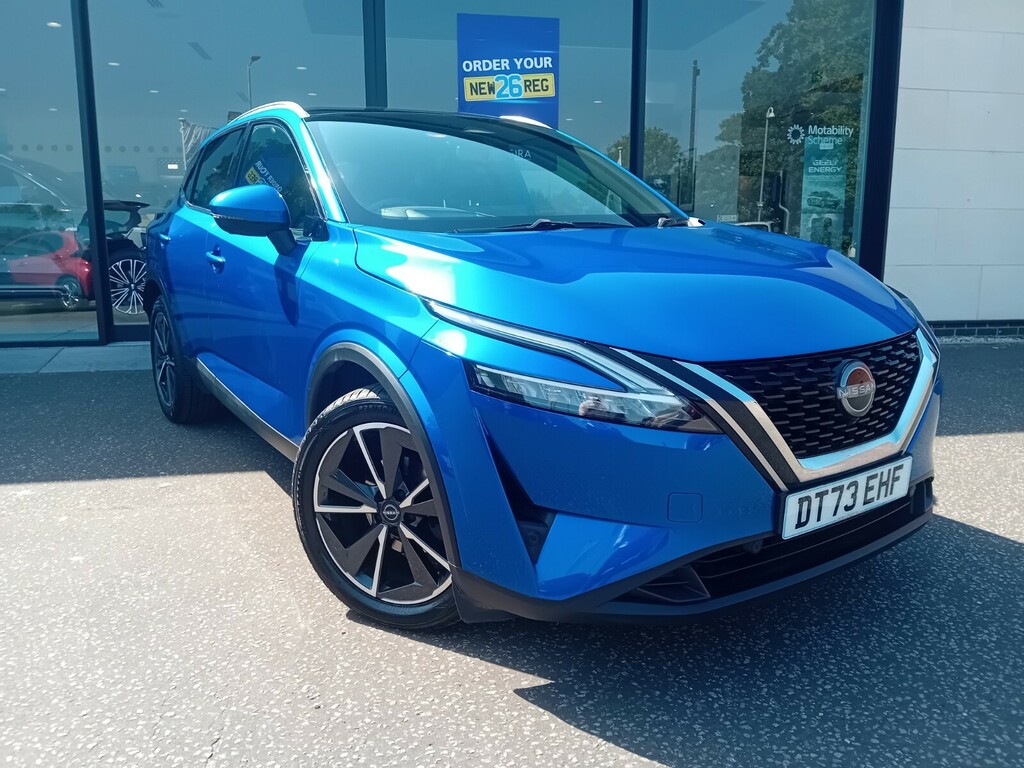 Nissan Qashqai 1.3 Dig-t Mh Tekna DT73EHF Blue