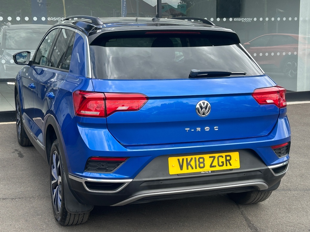 Volkswagen T-Roc 1.5 Tsi Evo Design VK18ZGR Blue #5