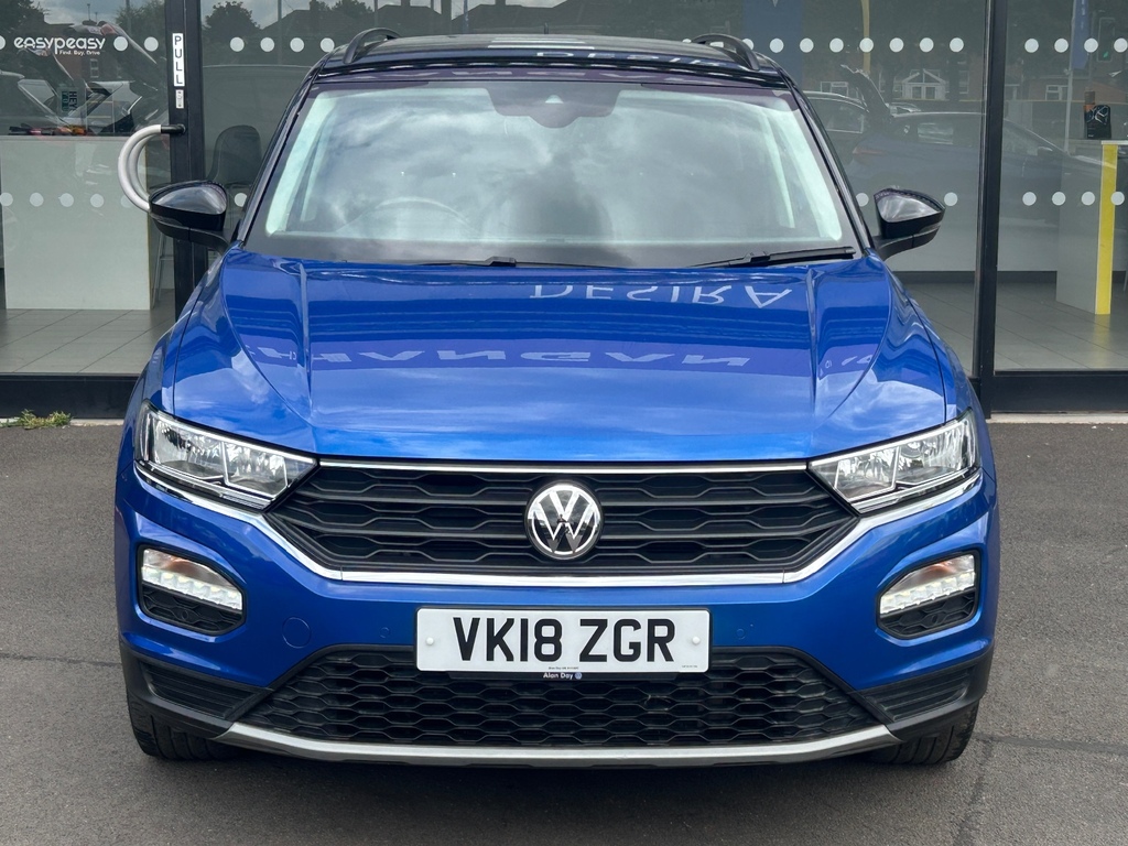 Volkswagen T-Roc 1.5 Tsi Evo Design VK18ZGR Blue #4
