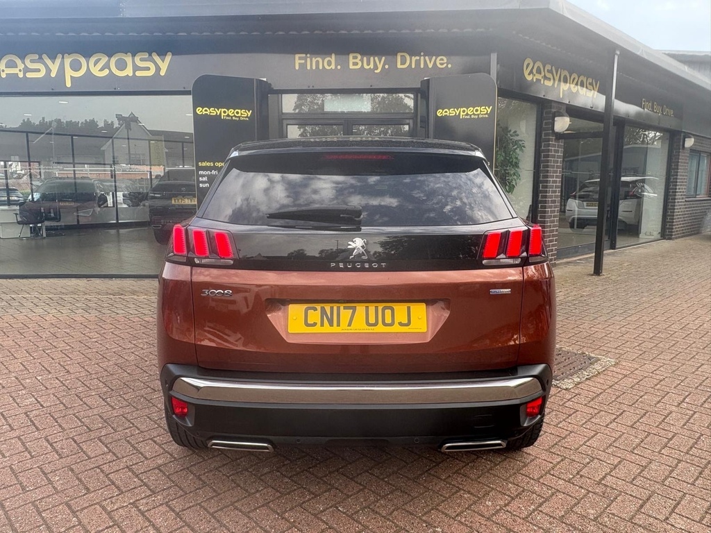 Peugeot 3008 1.2 Puretech Allure Eat6 Estate CN17UOJ Brown #5