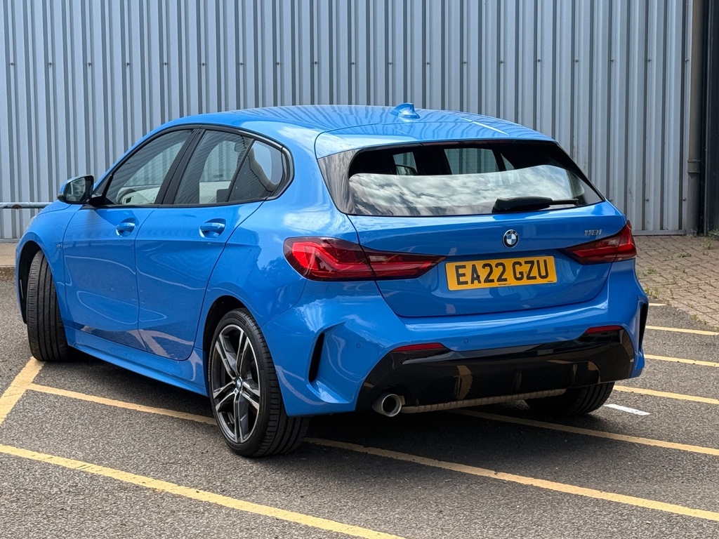 BMW 1 Series 118I 136 M Sport Live Cockpit Professional EA22GZU Blue #2