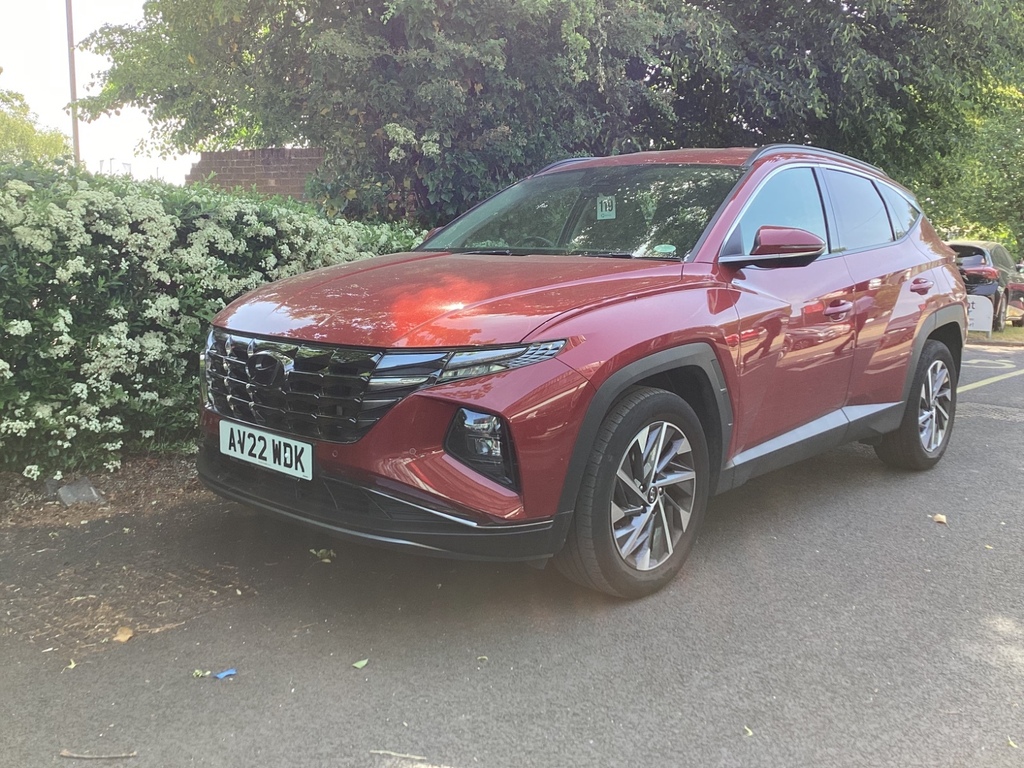 Hyundai Tucson 1.6 Tgdi Premium 2Wd Estate AV22WDK Red #3