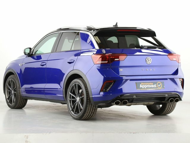 Volkswagen T-Roc 2.0 Tsi R Dsg Blue #3