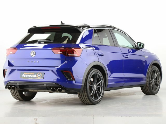 Volkswagen T-Roc 2.0 Tsi R Dsg Blue #2