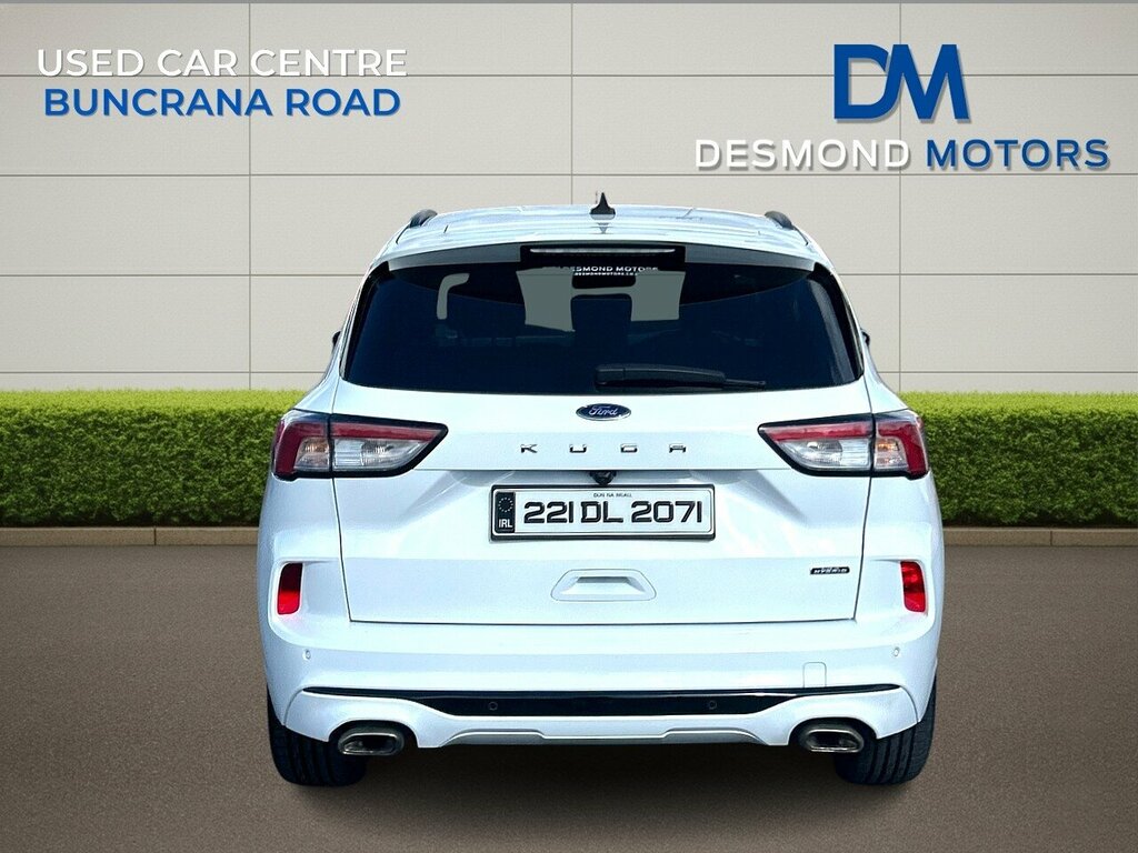 Ford Kuga St-line Phev Cvt White #4