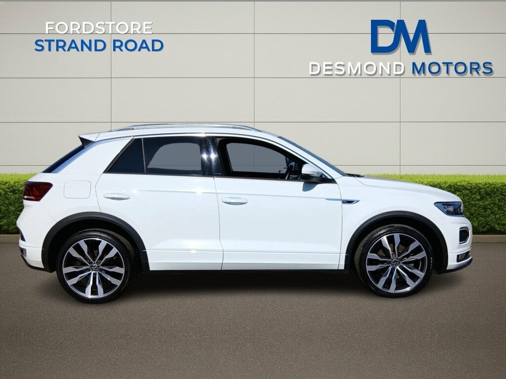 Volkswagen T-Roc 1.5 Tsi Evo R-line CF71WYA White #2