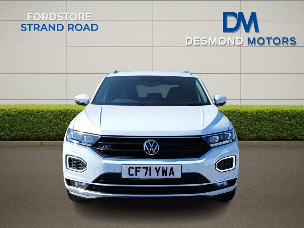 Volkswagen T-Roc 1.5 Tsi Evo R-line CF71WYA White #3