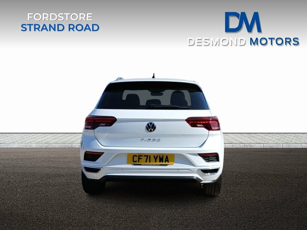 Volkswagen T-Roc 1.5 Tsi Evo R-line CF71WYA White #5