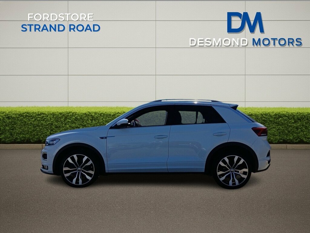 Volkswagen T-Roc 1.5 Tsi Evo R-line CF71WYA White #4
