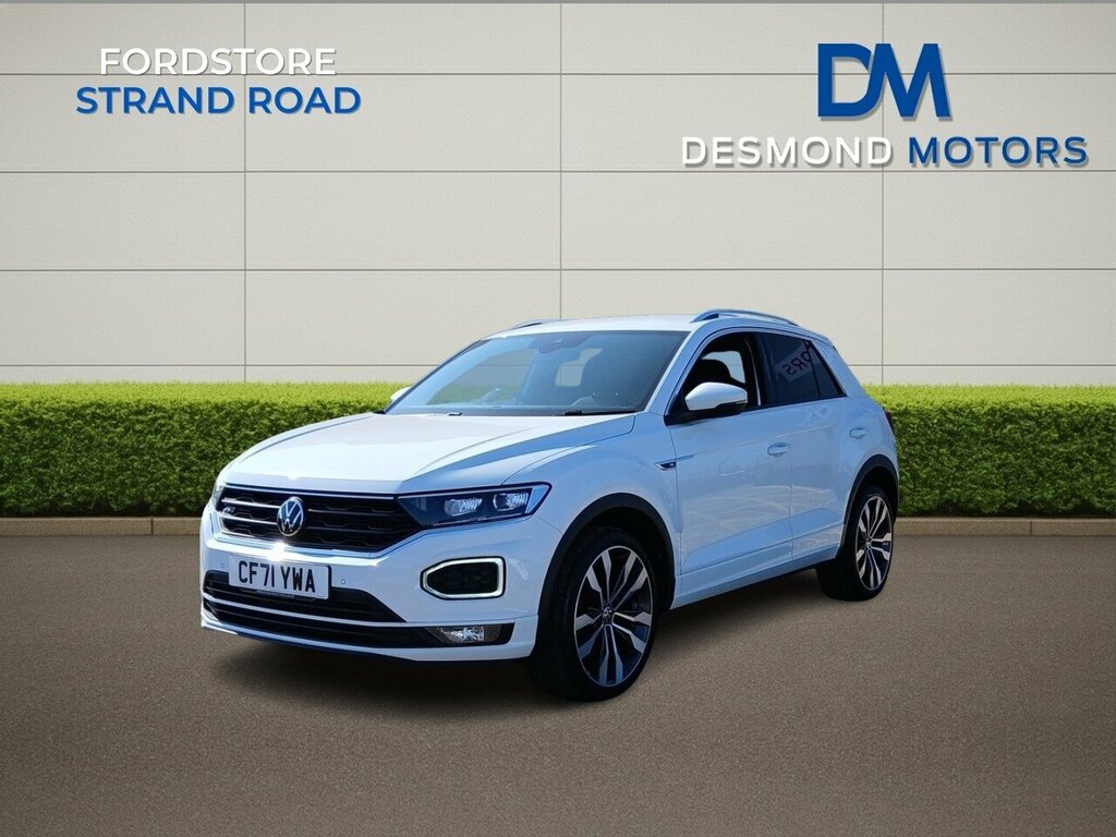 Volkswagen T-Roc 1.5 Tsi Evo R-line CF71WYA White #6