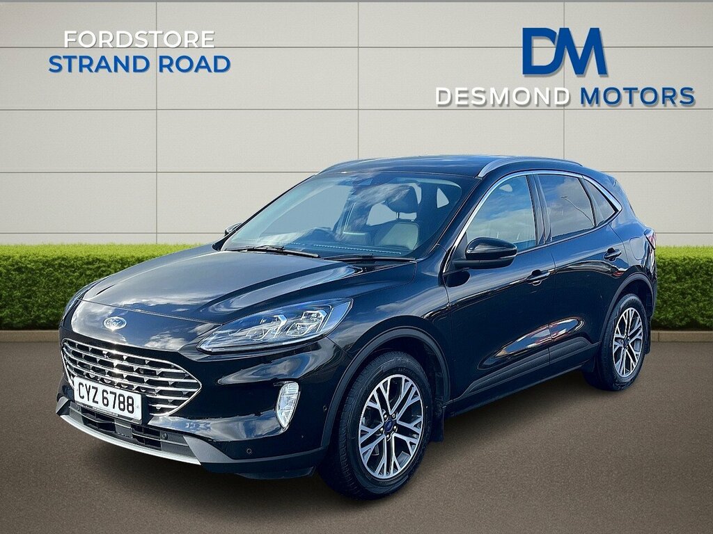 Ford Kuga Titanium Edition 1.5L Ecoboost 150Ps 6 Speed Manua CYZ6788 Black #6