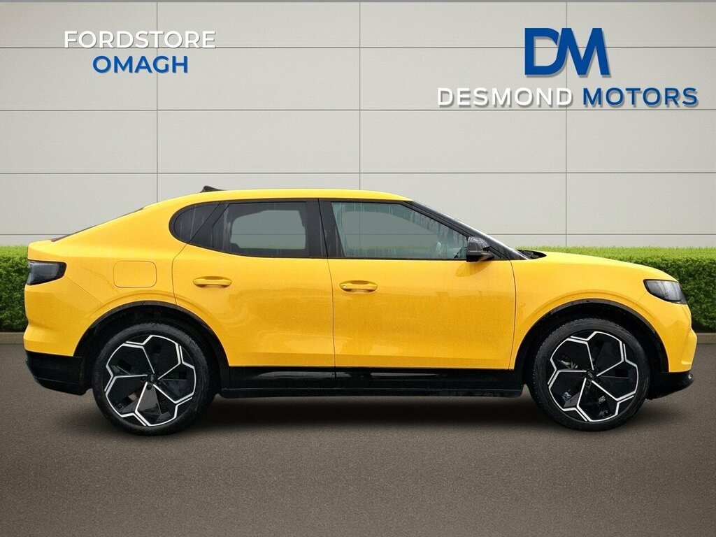 Ford Capri Premium 77Kwh Extended Range 1 Speed 5 D AVI7307 Yellow #2