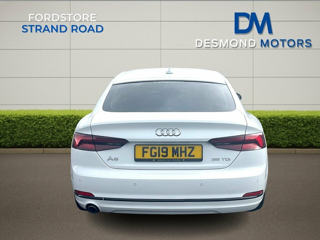 Audi A5 Sport 35 Tdi S-a FG19MHZ White #5
