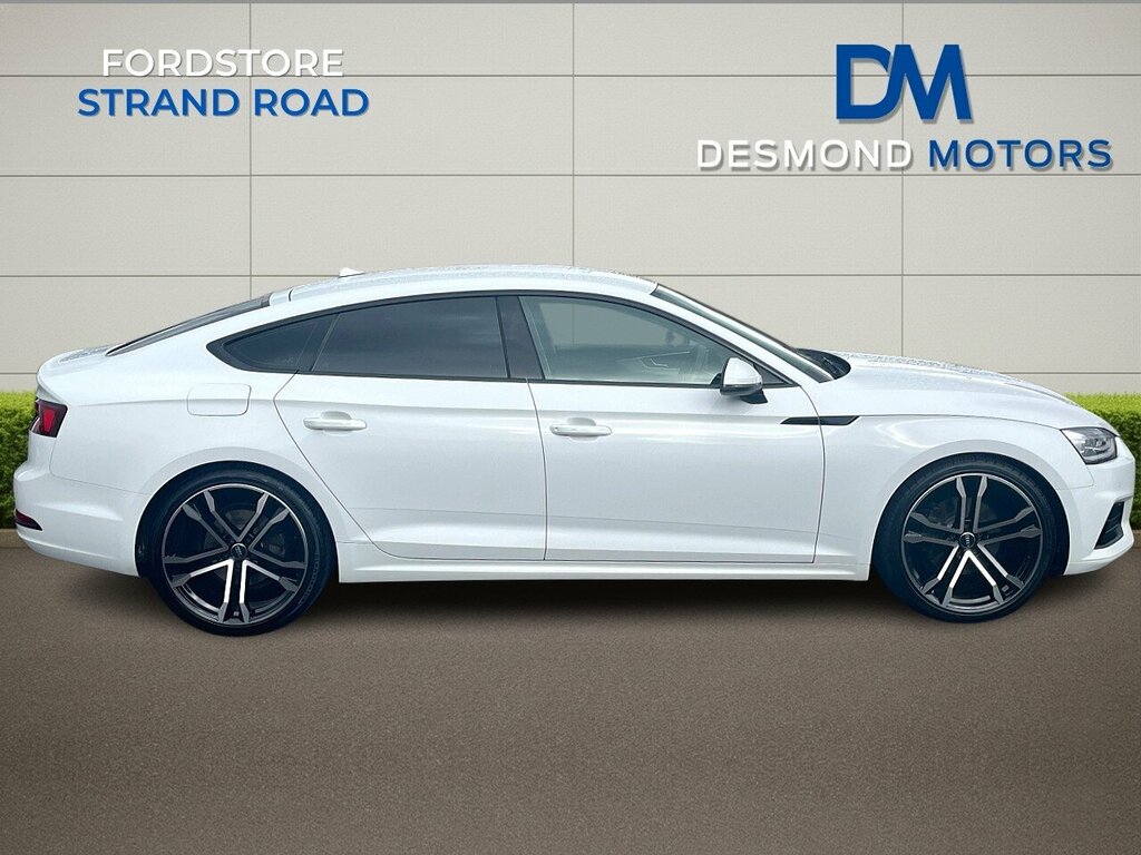 Audi A5 Sport 35 Tdi S-a FG19MHZ White #2