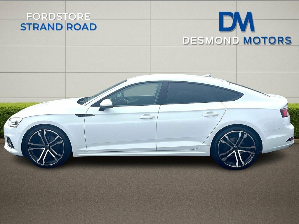 Audi A5 Sport 35 Tdi S-a FG19MHZ White #4