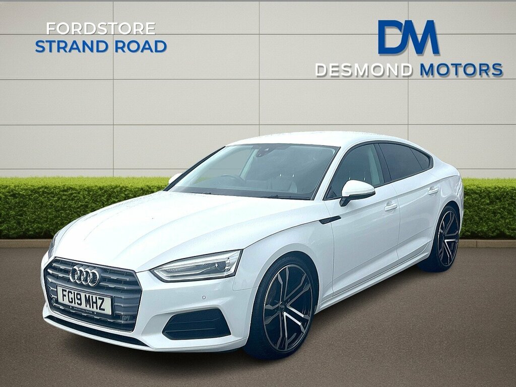 Audi A5 Sport 35 Tdi S-a FG19MHZ White #6