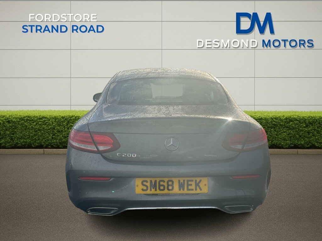Mercedes-Benz C Class 200 Amg Line SM68WEK Grey #5