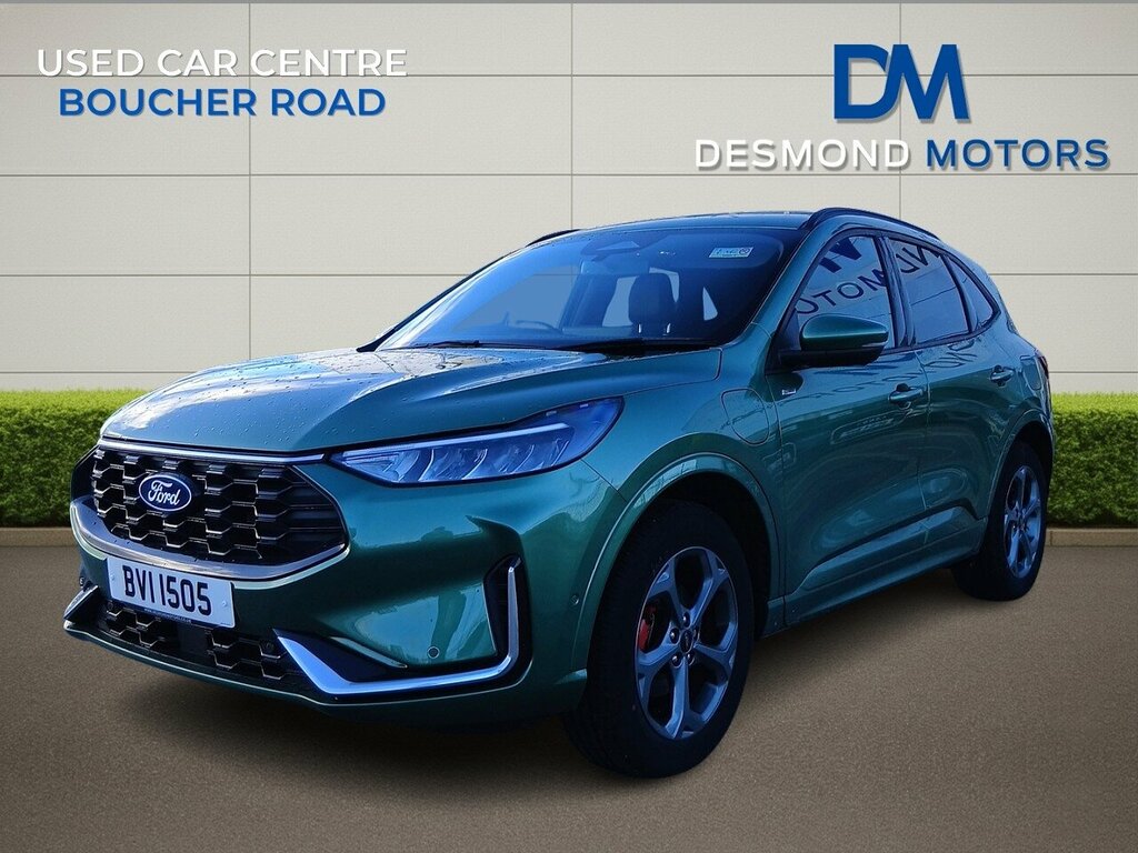 Ford Kuga St-line 2.5L Duratec Phev 243Ps Cvt 5 Do BVI1505 Green #6