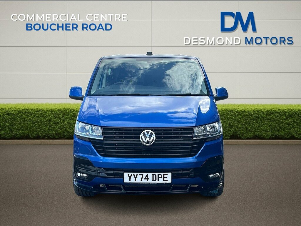 Volkswagen Transporter T32 Highline Tdi YY74DPE Blue #3