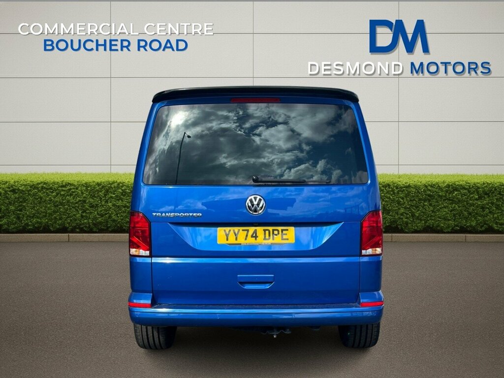 Volkswagen Transporter T32 Highline Tdi YY74DPE Blue #5