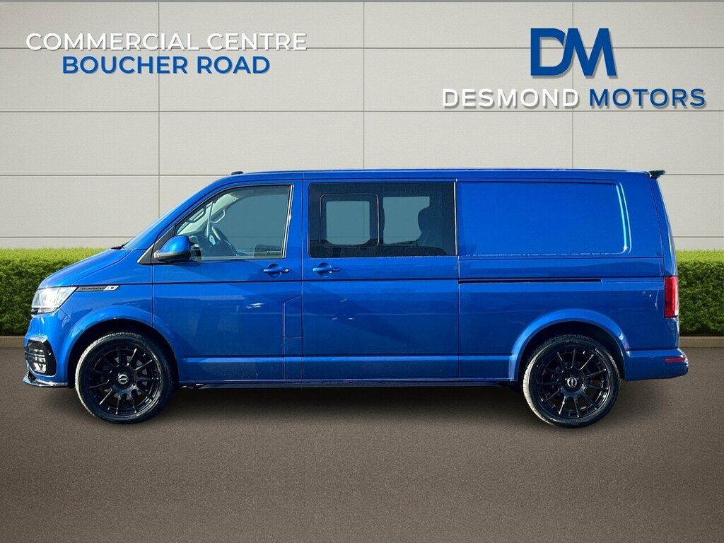 Volkswagen Transporter T32 Highline Tdi YY74DPE Blue #4