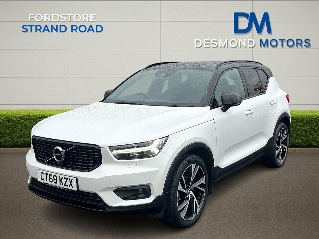 Volvo XC40 R-design Pro D3 CT68KZX White #6
