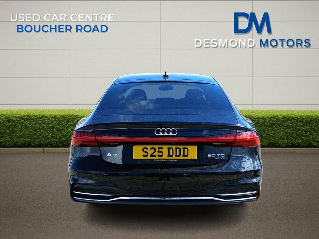 Audi A7 S Line 50 Tdi Mhev Quat S-a DH19TLN Black #4